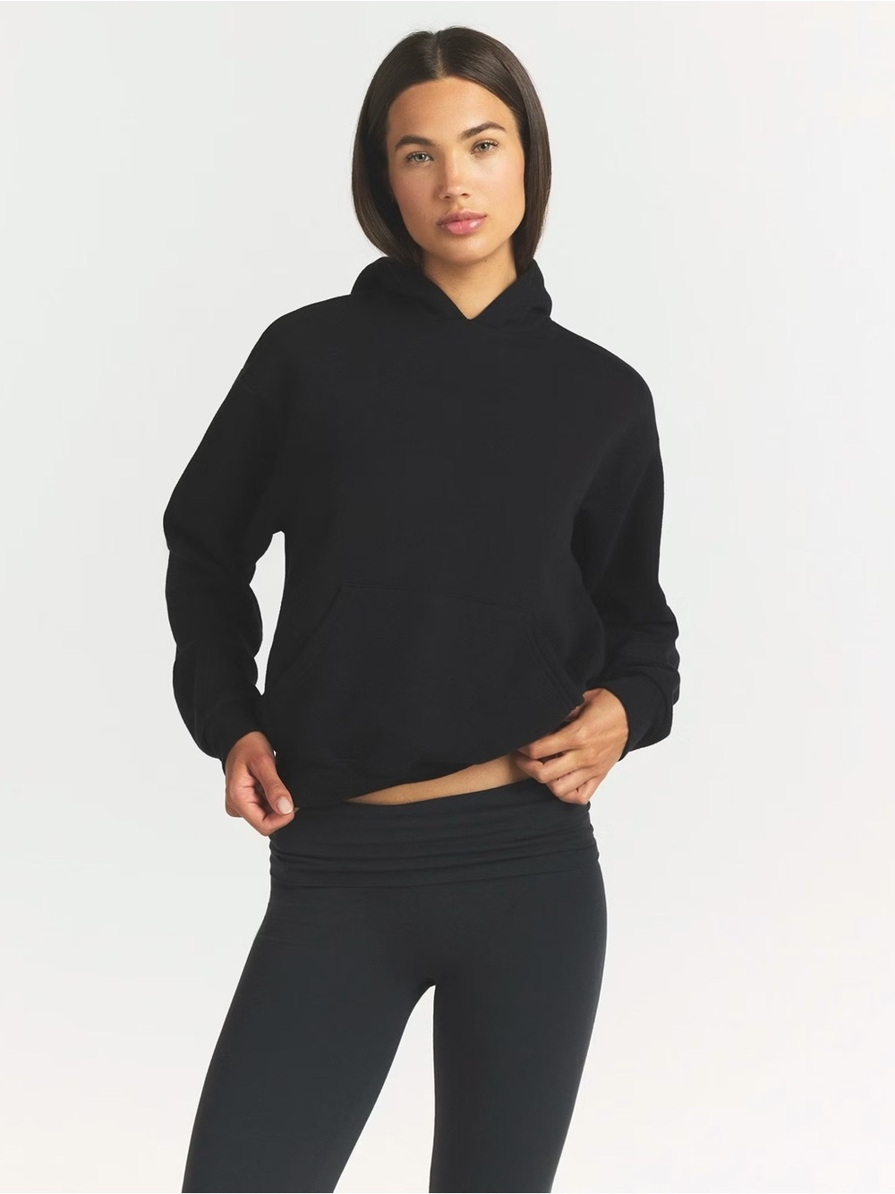 SkimsBlack Women's Hoodie - Classic Pullover Hoodie